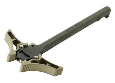 Timber Creek Outdoors Enforcer Charging Handle for AR-10, Ambidextrous, Flat Dark Earth, Billet Aluminum