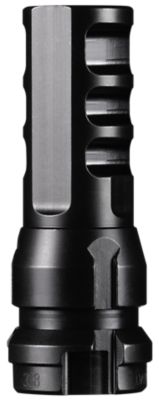 Dead Air KeyMo Muzzle Brake, 338 Cal, M18X1 Thread, Black Nitride, 4140 HT Alloy