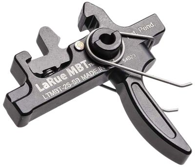 Larue Tactical MBT-2S Two-Stage Straight Trigger for AR-10/AR-15, Black