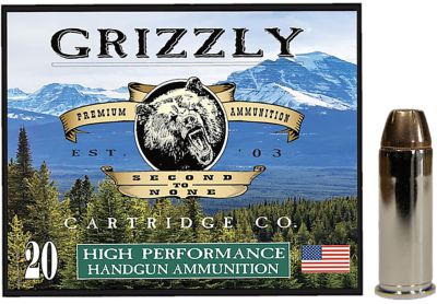 Grizzly Ammo .44 Special 240-Grain Jacketed Hollow Point Handgun Ammunition, 20 Rounds