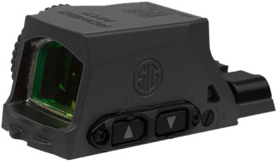 Sig Sauer Electro-Optics Romeo-M17 Enclosed Multi-Reticle Red Dot Pistol Sight, 1x 24mm, 2 MOA Dot/32 MOA Circle, Black