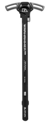 Breek Arms Warhammer Mod2 Charging Handle for AR-10/LR-308, Ambidextrous, Gray, 7075-T6 Aluminum