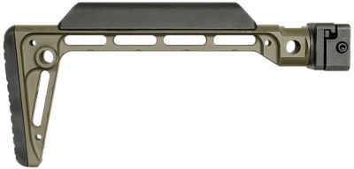 Midwest Industries Minimalistic Side Folding Stock, ODG, 6061 Aluminum