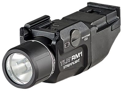 Streamlight TLR-1 RM Gun Light, Black Anodized, Aluminum, 500-Lumen, White, 210 Meters Beam, Picatinny Rail Mount, 69441
