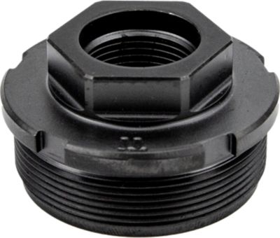 KGM Suppressors Direct Thread Adapter, 1/2 in. x 28 Thread, Titanium, Nitride Black
