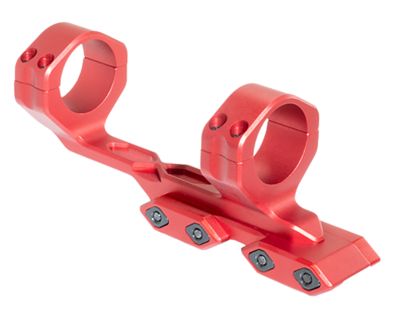 Timber Creek Outdoors Enforcer Cantilever Scope Mount, Red, Aluminum