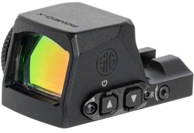Sig Sauer Electro-Optics Romeo-X Pro Open Red Dot Sight, 1x, 6 MOA Dot, Black