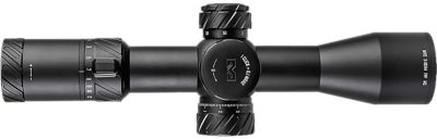 Mepro USA 3-18x 44mm MVO Rifle Scope, 34mm Tube, Illuminated M3 MRAD Etched Green/Red Reticle, Anodized, Matte Black