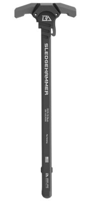 Breek Arms Sledgehammer Charging Handle for AR-10/LR-308, Gray, Type 3 Hard Anodize, 7075-T6 Aluminum