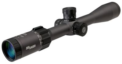 Sig Sauer Electro-Optics 3-18x 44mm Tango-DMR Rifle Scope, 34mm Tube, Illuminated MRAD Milling 2.0 Reticle, Black