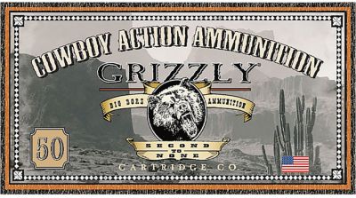 Grizzly Ammo .38 Special 158-Grain Semi Wad-Cutter Handgun Ammunition, 50 Rounds