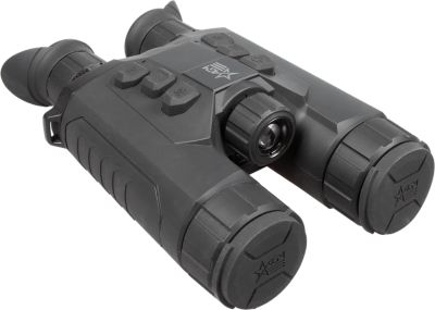 AGM Global Vision 1x/2x/4x ObservIR LRF Thermal and Digital Day/Night Vision Binoculars, Black