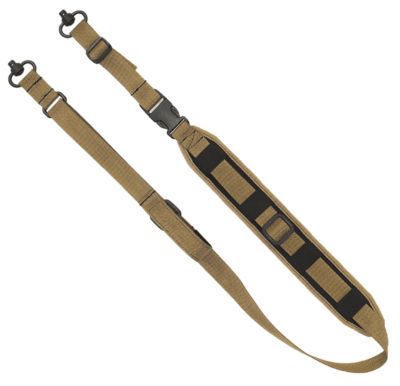 GrovTec QS 2-Point Sentinel Adjustable Rifle/Shotgun Sling, Coyote Brown