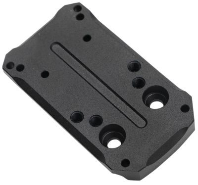 Strike Industries LITESLIDE for G43 MRDS Adaptor Plate, Black, Glock Gen 3-5 43/43X/48