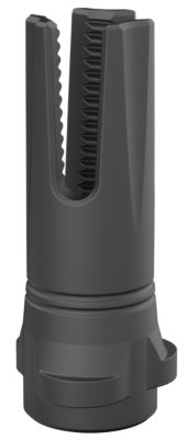 Breek Arms Scorch 3-Prong Flash Hider for Breek-LOK 3QD, Black Nitride, Steel, 1/2 in. x 28 Threads, 223 Cal/5.56mm