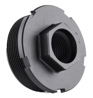 Dead Air HUB Direct Thread Mount, 3/4 in. x 20 Thread, 4140 HT Alloy Steel, Black Nitride