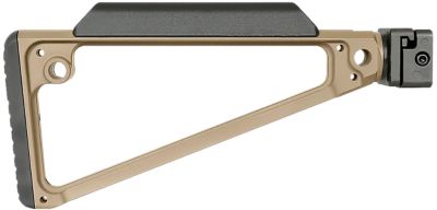 Midwest Industries Triangle Side Folding Stock, Flat Dark Earth, 6061 Aluminum