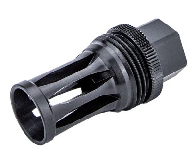 KGM Suppressors Quick Detach Flash Hider, Black, Nitride, Steel