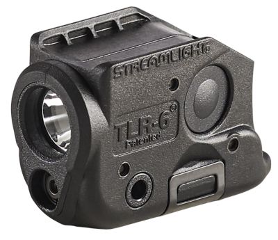 Streamlight TLR-6 Gun Light for Taurus GX4, Black, 100-Lumen, White LED/Red Laser