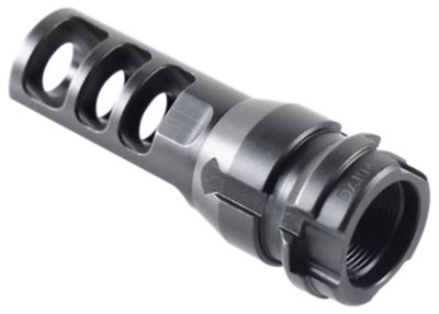 Dead Air KeyMount Muzzle Brake, 5/8 in. x 24 Thread, 2.60 in., Black, Steel