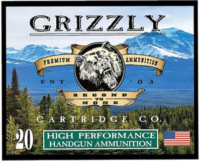 Grizzly Ammo .44 Magnum 240-Grain Jacketed Hollow Point Handgun Ammunition, 20 Rounds