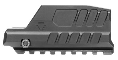 Strike Industries Blast Shield, Black Aluminum, 4.14 in. Long