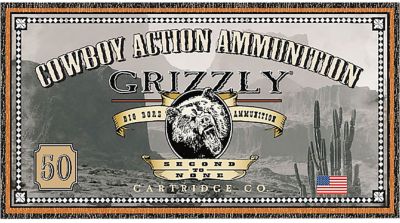 Grizzly Ammo .41 Magnum 210-Grain Semi Wad-Cutter Handgun Ammunition, 20 Rounds
