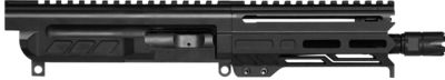 CMMG Dissent Upper for AR-Platform, 6.50 in., 9mm Luger, Left Side Charging Handle, Armor, Black, OEM Zeroed Linear Comp