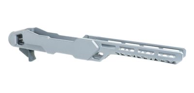 Timber Creek Outdoors Enforcer Rifle Chassis for Ruger 10/22 w/ MSR Buffer Tubes, Tungsten, Aluminum