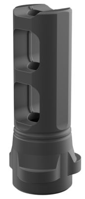 Breek Arms Breek LOK 3QD Gemini Dual-Port Muzzle Brake, 30 Cal, 5/8 in. x 24 Thread, Black, Nitride, Steel