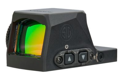 Sig Sauer Electro-Optics Romeo-X Enclosed Pro Green Dot Sight, 1x 24mm, 3 MOA Dot, Black, RX Footprint Mount