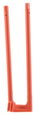 TacFire Delta Ring Wrench for AR-15 Rifles, Red, Steel