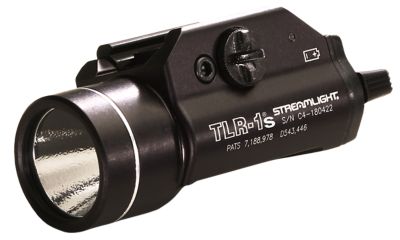 Streamlight TRL-1S Gun Light, Black Anodized, 300-Lumen, White C4 LED