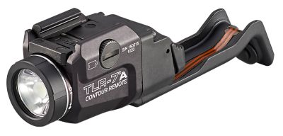 Streamlight TLR-7X Contour Remote Gun Light for Glock Gen 4/5, Black Anodized, 500-Lumen, White LED Light