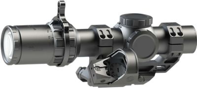 Sig Sauer Electro-Optics 1-6x 24mm Tango-MSR Compact Rifle Scope, 30mm Tube, Illuminated BDC6 Reticle, Romeo1 3MOA Red Dot