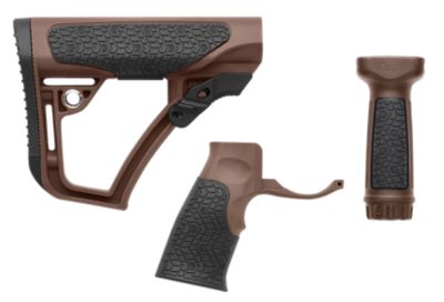 Daniel Defense Collapsible Buttstock Pistol Grip/Vertical Foregrip for AR-15 Mil Spec +