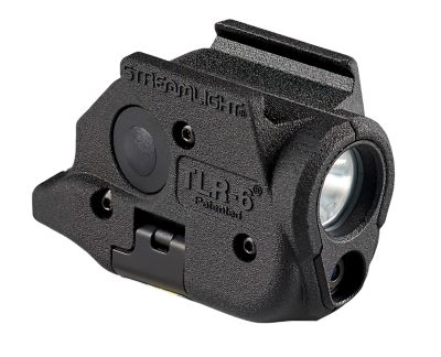 Streamlight TLR-6 Gun Light for Glock 43X MOS/48 MOS/43X/48, Black, 100-Lumen, White LED/Red Laser