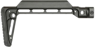 Midwest Industries Minimalistic Fixed Stock, Black, 6061 Aluminum