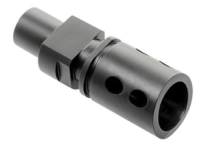 CMMG Flash Hider for FN PS90, 5.7x28mm, M12x1 LH Thread, Black, Steel