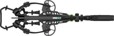 CenterPoint 27.95 in. Sniper G4D Crossbow, 400 FPS, Black