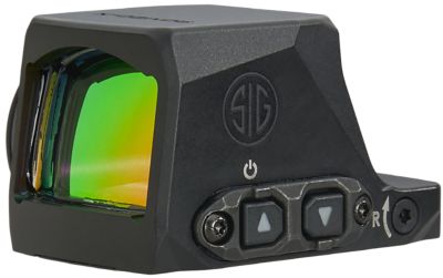 Sig Sauer Electro-Optics Romeo-X Enclosed Red Dot Sight, 1x 24mm, 6 MOA Dot, Black