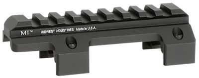 Midwest Industries Top Picatinny Rail for H&K MP5 and Clones, 0 MOA, Black Anodized