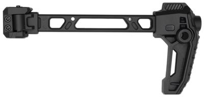 Strike Industries Dual Folding Adapter, 9.44 in. OAL, 1913 Picatinny Rail Mount, Black, 6061-T6 Aluminum