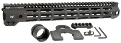 Midwest Industries Tactical G4M Handguard for AR-15, 14 in., M-LOK, Black Hardcoat Anodized, 6061-T6 Aluminum