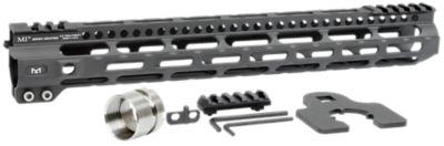 Midwest Industries Ultralight Handguard for AR-15, 14 in., Picatinny/M-LOK, Black Hardcoat Anodized, Aluminum/Polymer