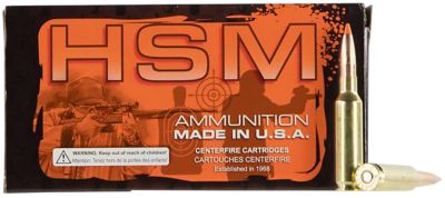 HSM Tipping Point .300 Win Magnum 165-Grain Hornady SST Rifle Ammunition, 20 Rounds