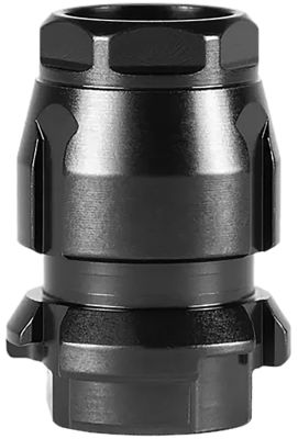 Dead Air KeyMo Zero Muzzle Device, 45 Cal, .578 in. x 28 Threads, Black, Nitride