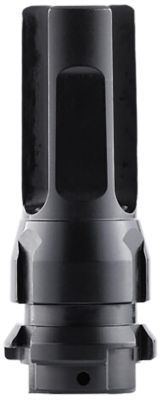 Dead Air KeyMo Flash Hider, 22 Cal, 1/2 in. x 28 Thread, 2.70 in. OAL, Black Nitride, 4140 HT Alloy