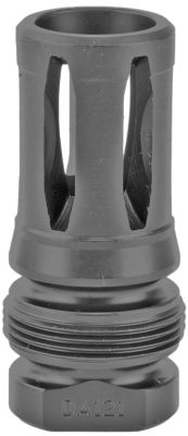 Dead Air Xeno A1 Flash Hider, 30 Cal, 1/2 in. x 28 Thread, 2.16 in. OAL, .99 in. Diameter, Black, Nitride, 4140 Steel