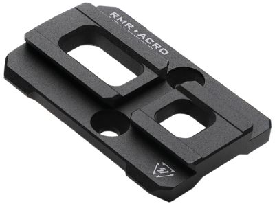 Strike Industries Strike RMR to ACRO Adaptor Plate, Black Anodized